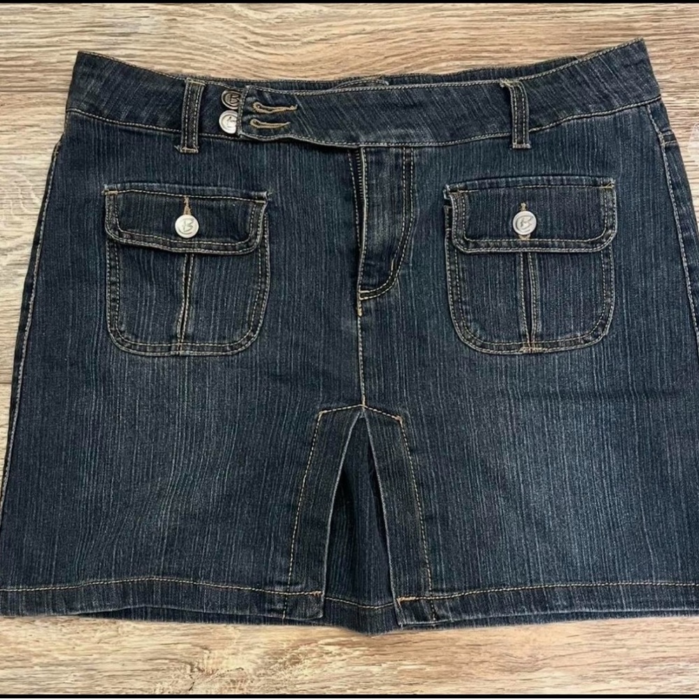 Y2K Denim Skirt